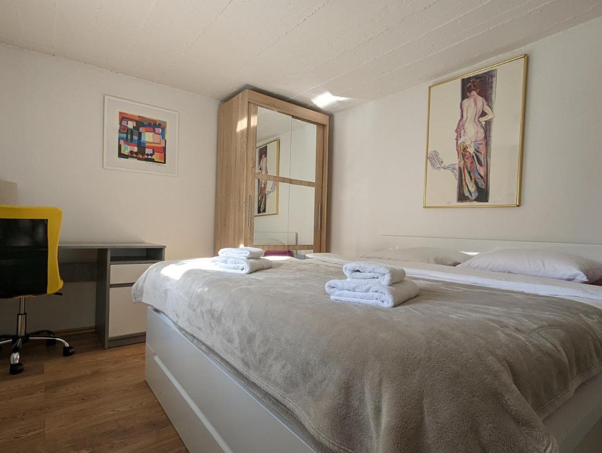 Twin-Magnolias Condo With Garden, Parking & Ev Station Zagreb Luaran gambar