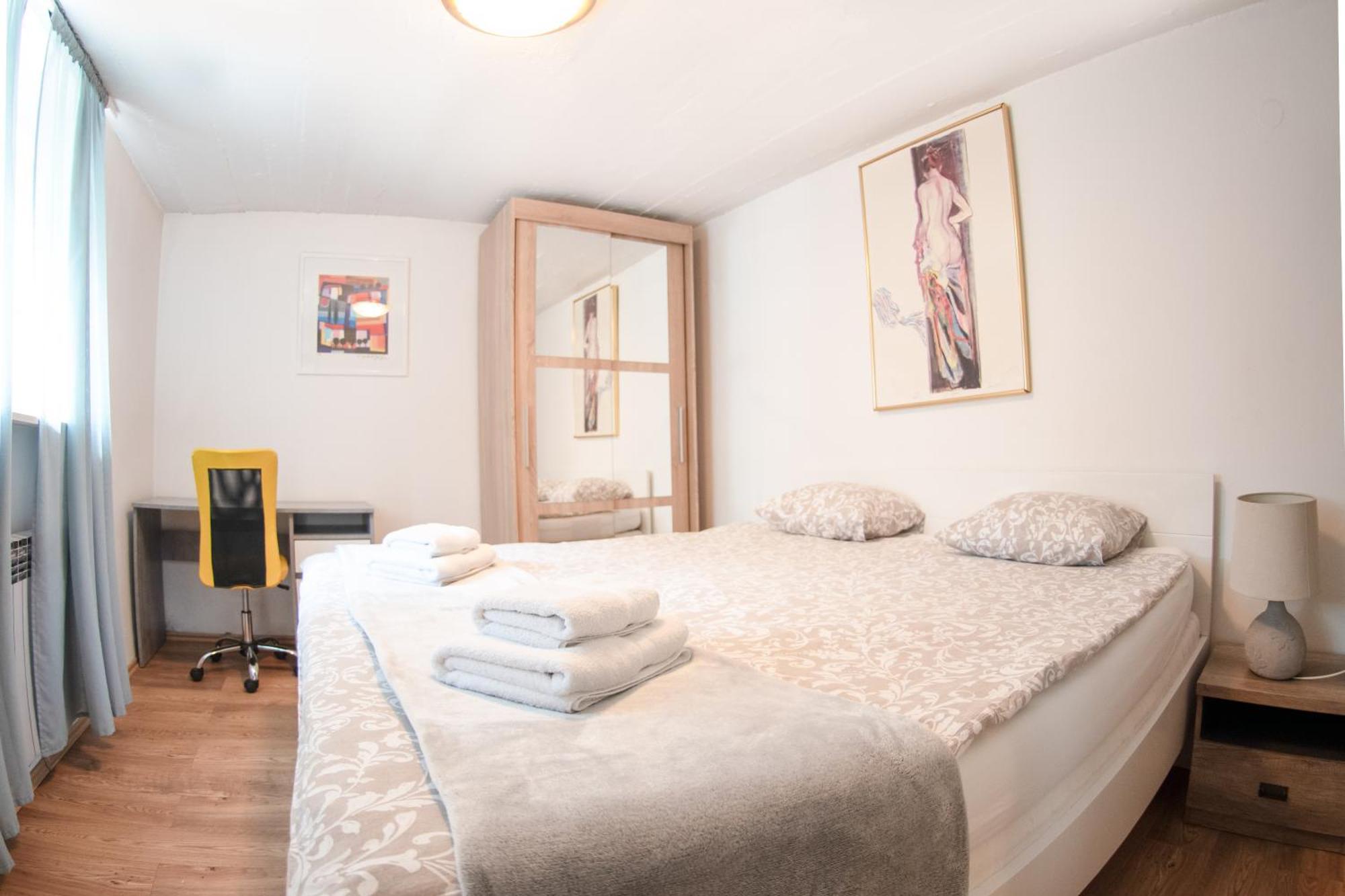 Twin-Magnolias Condo With Garden, Parking & Ev Station Zagreb Luaran gambar